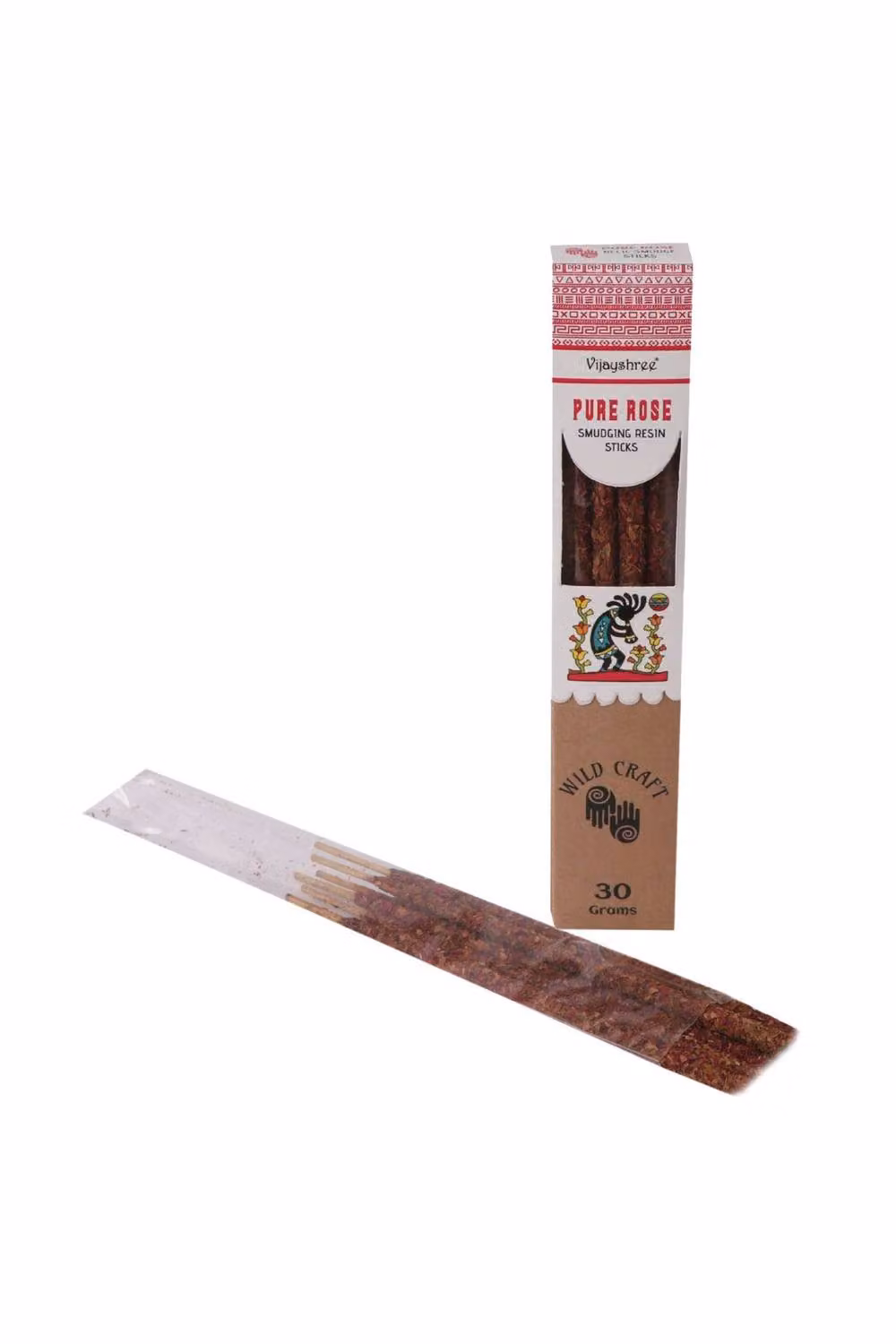 KDMD Golden Pure Rose Smudging Resin Sticks, 30g, White – 2