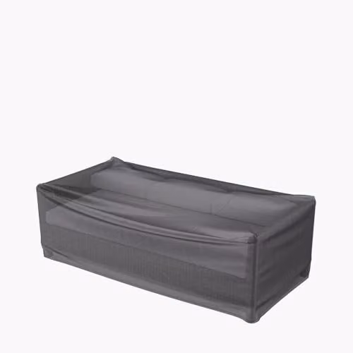 Ruma AeroCover Waterproof Polyester Outdoor Bench Cover in Anthracite Grey, W250 x D100 x H70 cm