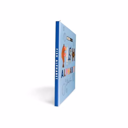 Alphabet Legends Fish Alphabet Paper Book W: 20.32 cm, H: 20.32 cm – 2