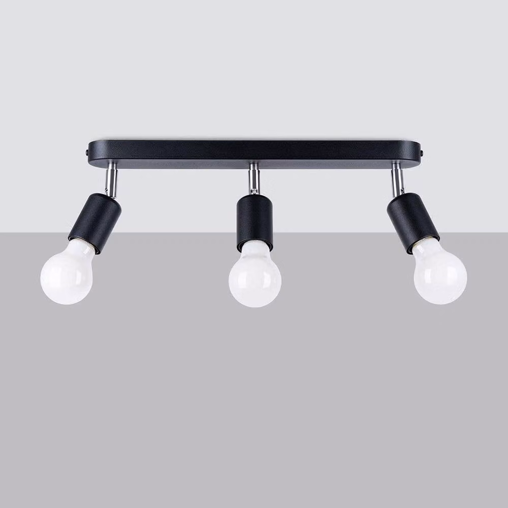 Sollux Lighting Minimalistic Rectangular Ceiling Lamp in Black, W/D/H: 40 x 13.5 x 6 cm – 2