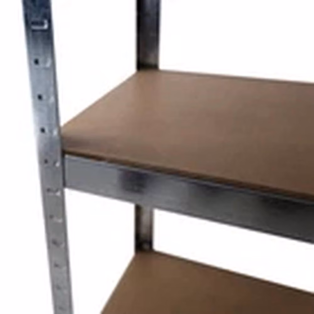 Kelvenix 5 Tier Boltless Metal Shelving Racking in Silver – 2