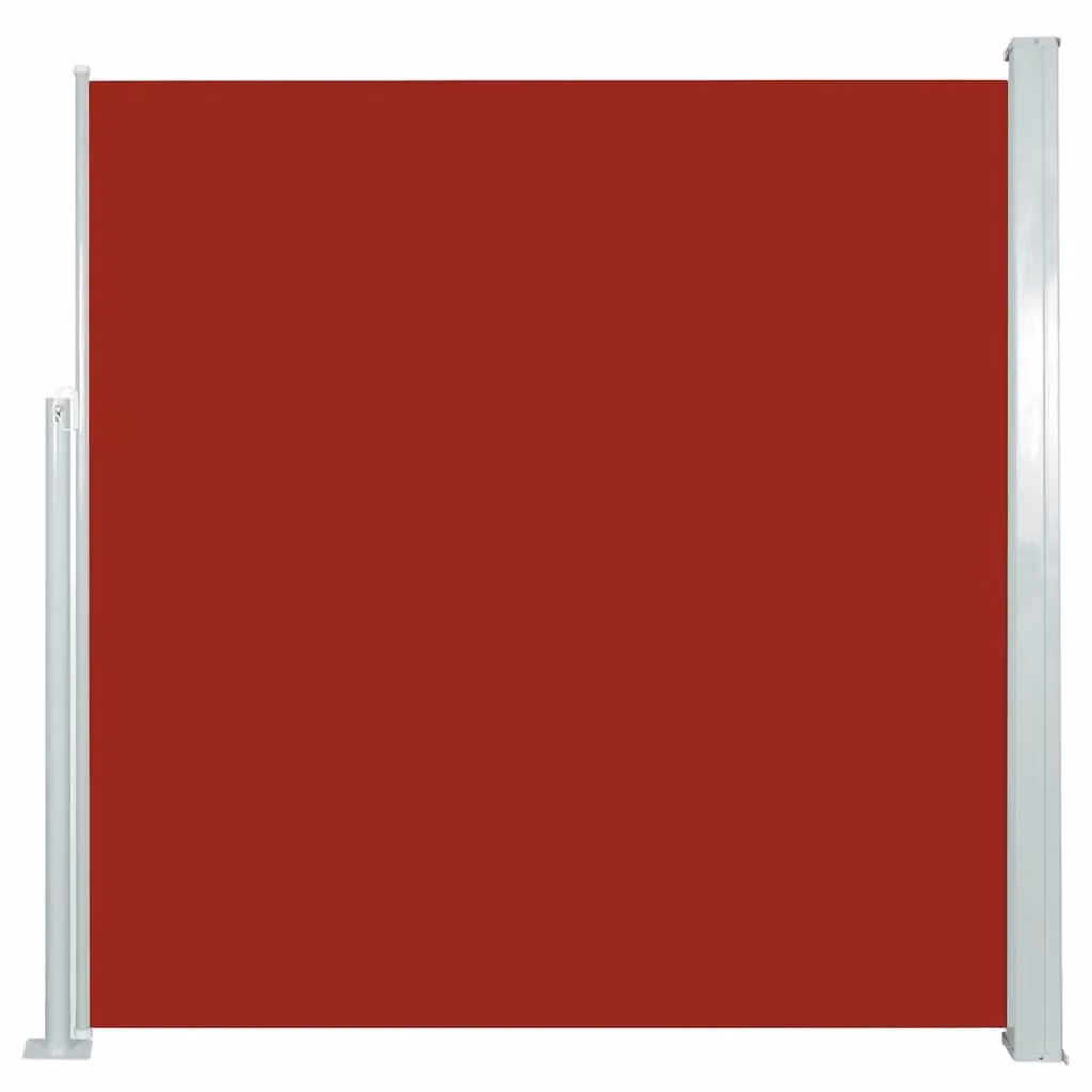 Berkfield Home Retractable Single Side Awning in Red, W/H: 300 x 140 cm – 2