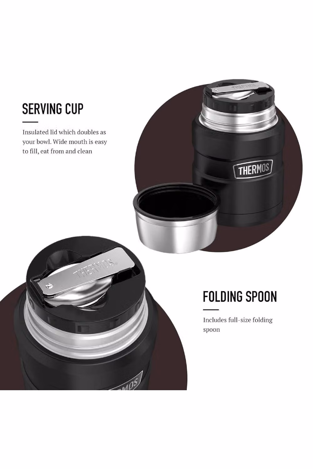 Thermos Stainless King Food Flask in Black – 9