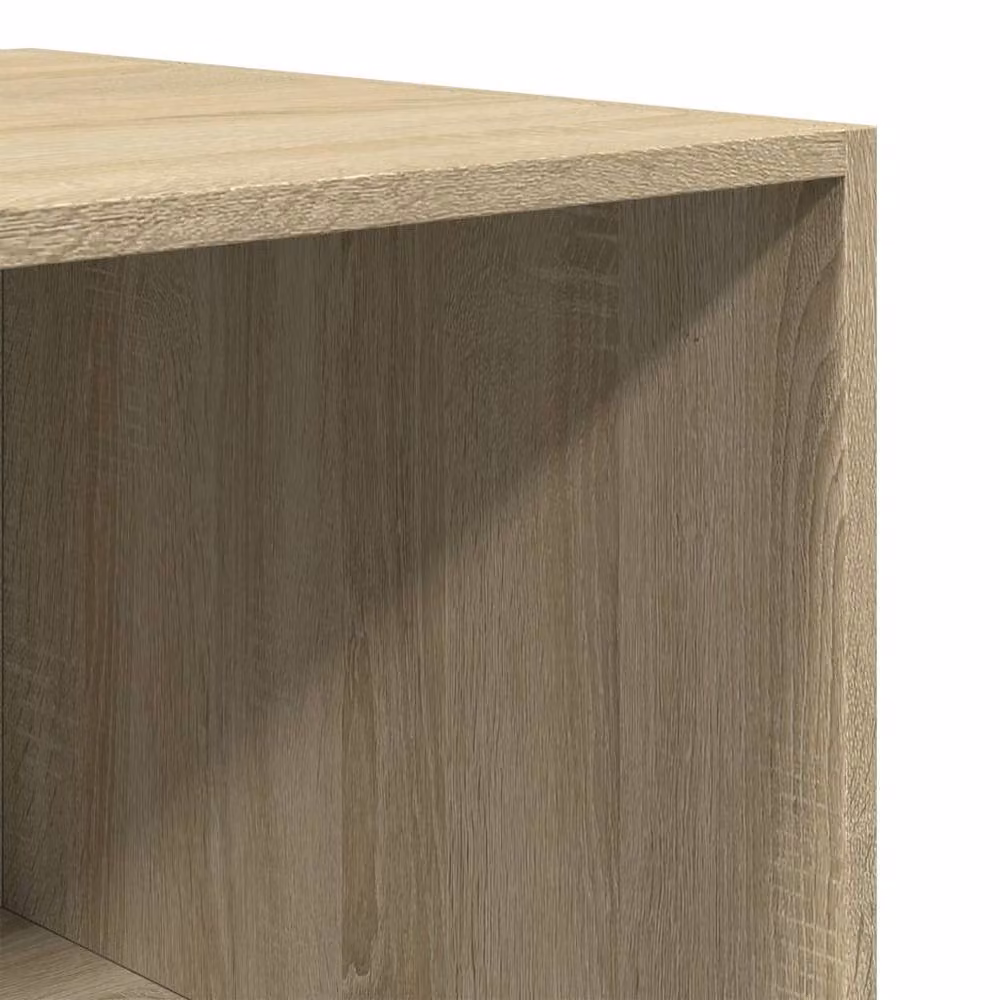 Berkfield Home Sonoma Oak Wardrobe in Light Oak, W/D/H: 50 x 50 x 200 cm – 3