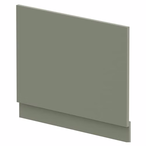 Balterley MDF Bath End Panel with Plinth in Green, 700mm Width