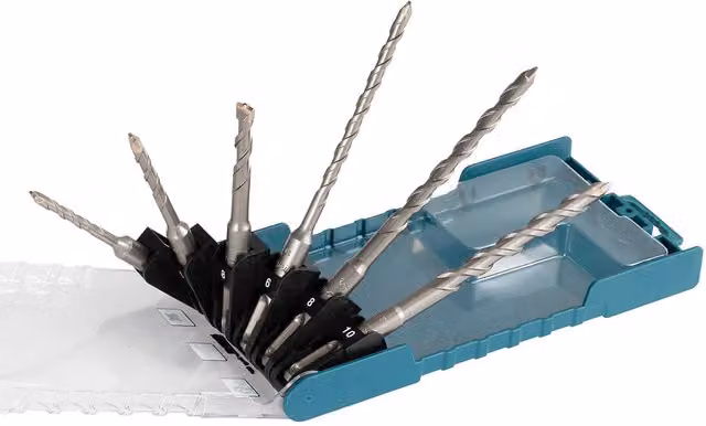 Makita Silver Carbide Tipped SDS Drill Bit Set (6 Pack) 6.0 mm
