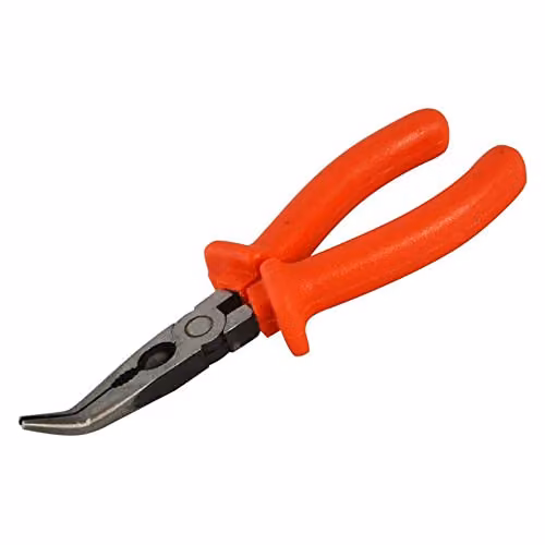 ITL Insulated Long Nose Pliers in Orange