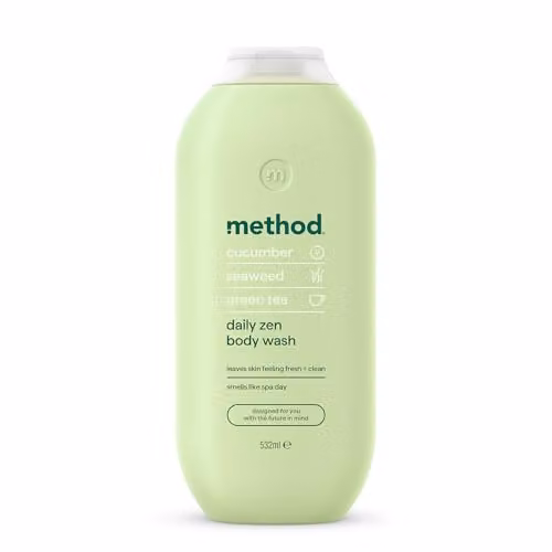 Method Daily Zen Body Wash Cucumber and Green Tea, 532ml