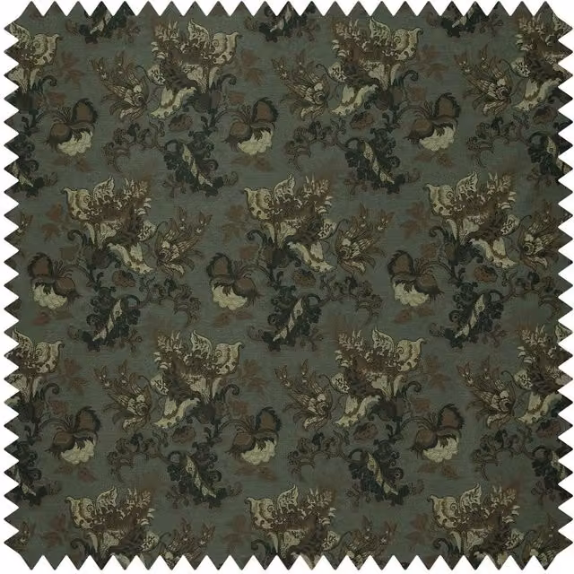 House of Hackney Persephone Jacquard in Verdigris Green
