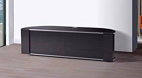MDA Designs Sirius 1600 Gloss Black Cabinet with Black Trims for TVs up to 70 Inch, W: 160 cm, D: 48 cm, H: 45 cm – 3