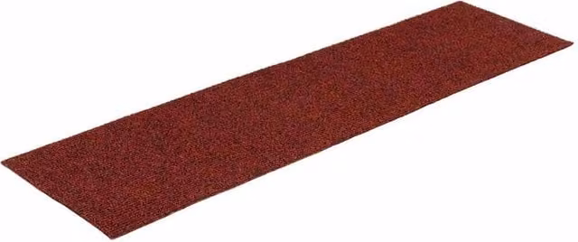 Berkfield Home Self-adhesive Rectangular Stair Mats, Red, 15 pieces, W: 76 cm, D: 20 cm – 1