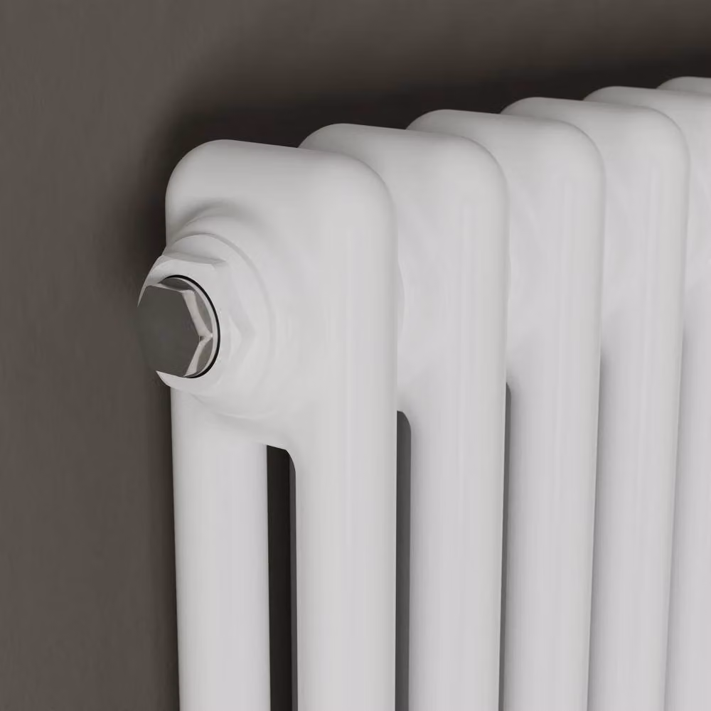 Agadon Kylo 2 Column Radiator in White, H: 101 cm x W: 60 cm – 3