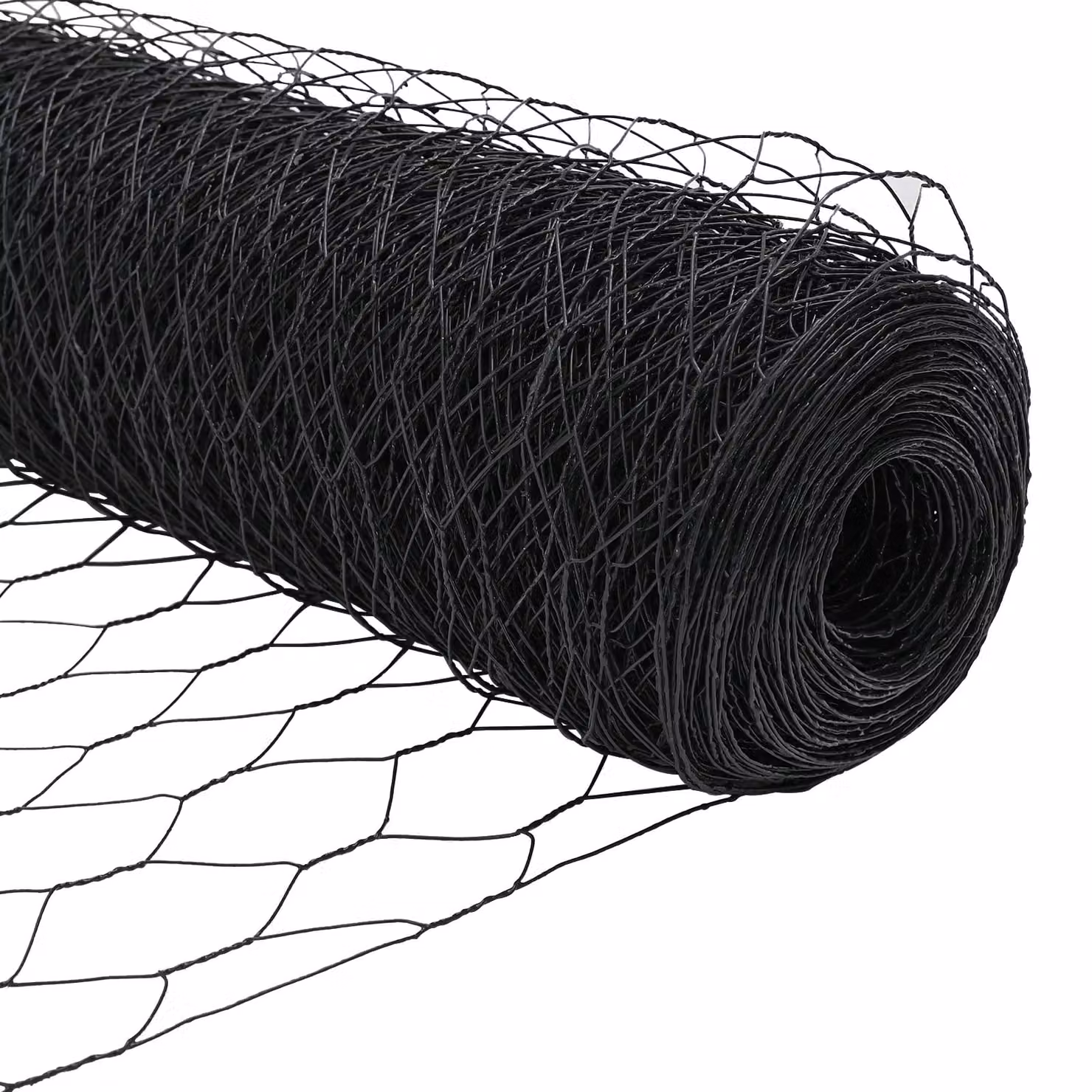 Berkfield Home Grey Steel Hexagon Fence, H: 0.8 m x W: 25 m – 6