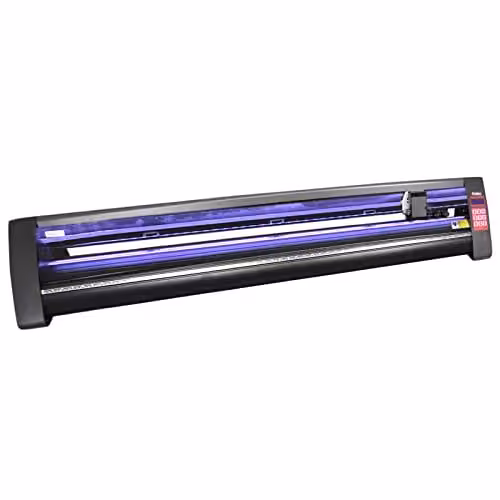 PixMax 1350 Vinyl Cutting Plotter with SignCut Pro Software, LED Light Guide and Stand, Black – 2
