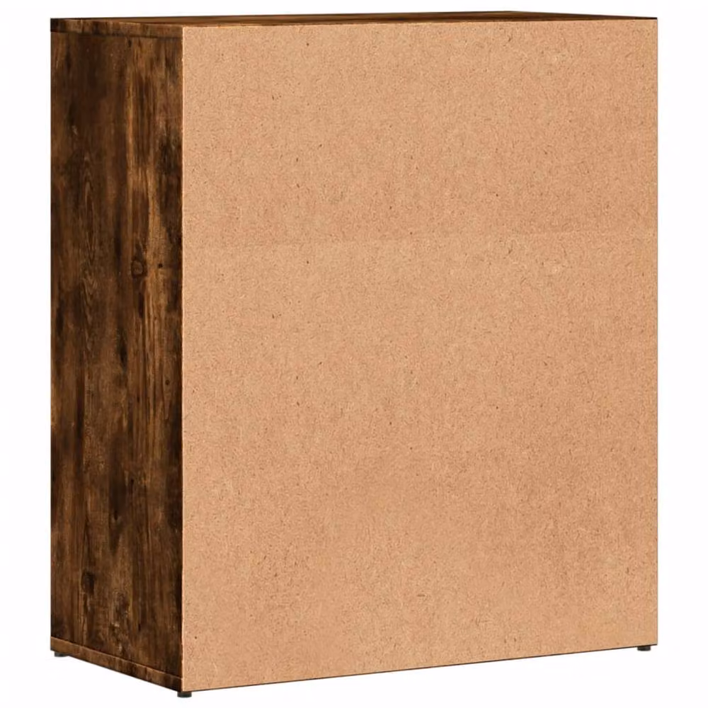 Berkfield Home Smoked Oak Sideboard in Brown, W/D/H: 60 x 31 x 70 cm – 6