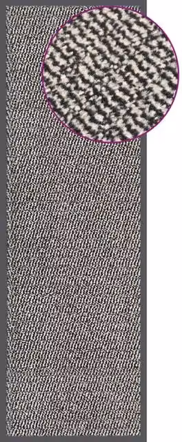 Berkfield Home Non-Slip Tufted Rectangular Doormat, Brown, W: 60 cm, L: 180 cm