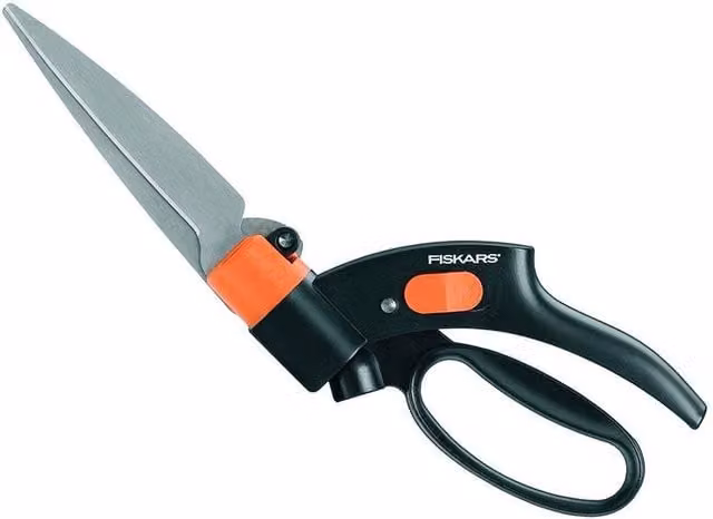 Fiskars Servo-System GS42 Grass Shears in Black with Fibreglass Components