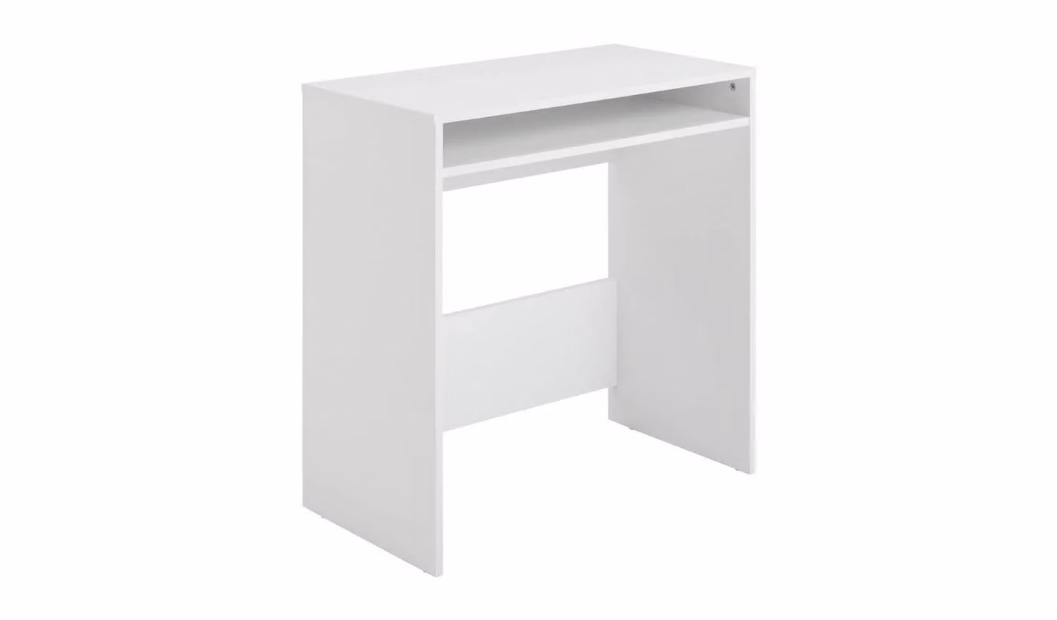 Cheap Furniture Warehouse Modern White Computer Desk W/D/H: 120 x 60 x 74.5 cm