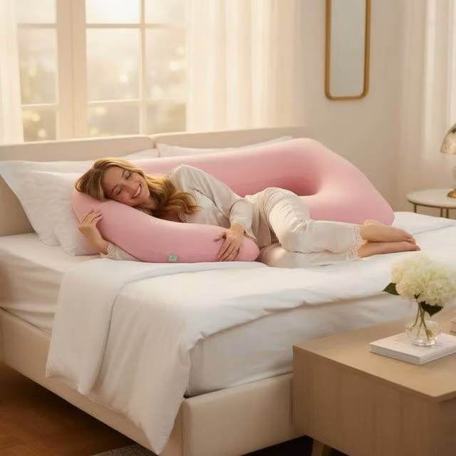 Gaveno Cavailia U Shaped Full Body Pillow in Pink