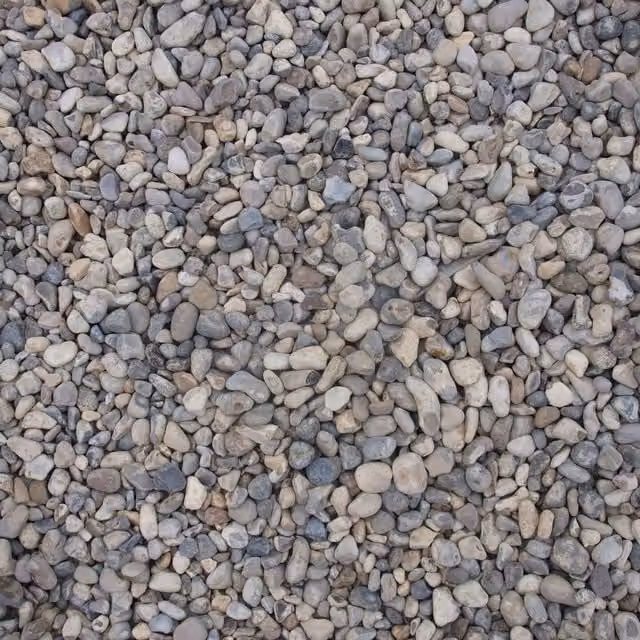 Simpa Oyster Pearl Stone Chippings, 20kg, Beige and Multicolour