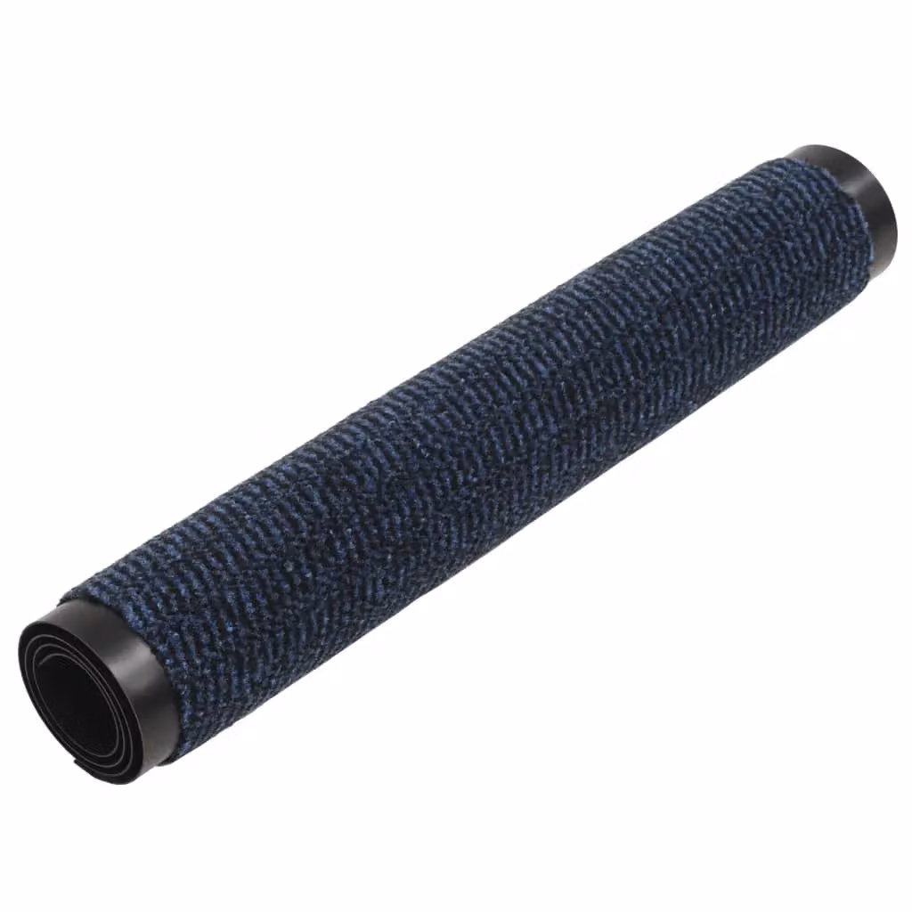Berkfield Home Dust Control Mats, 2 Pack, Blue, Rectangular, W: 120 cm, D: 180 cm – 2
