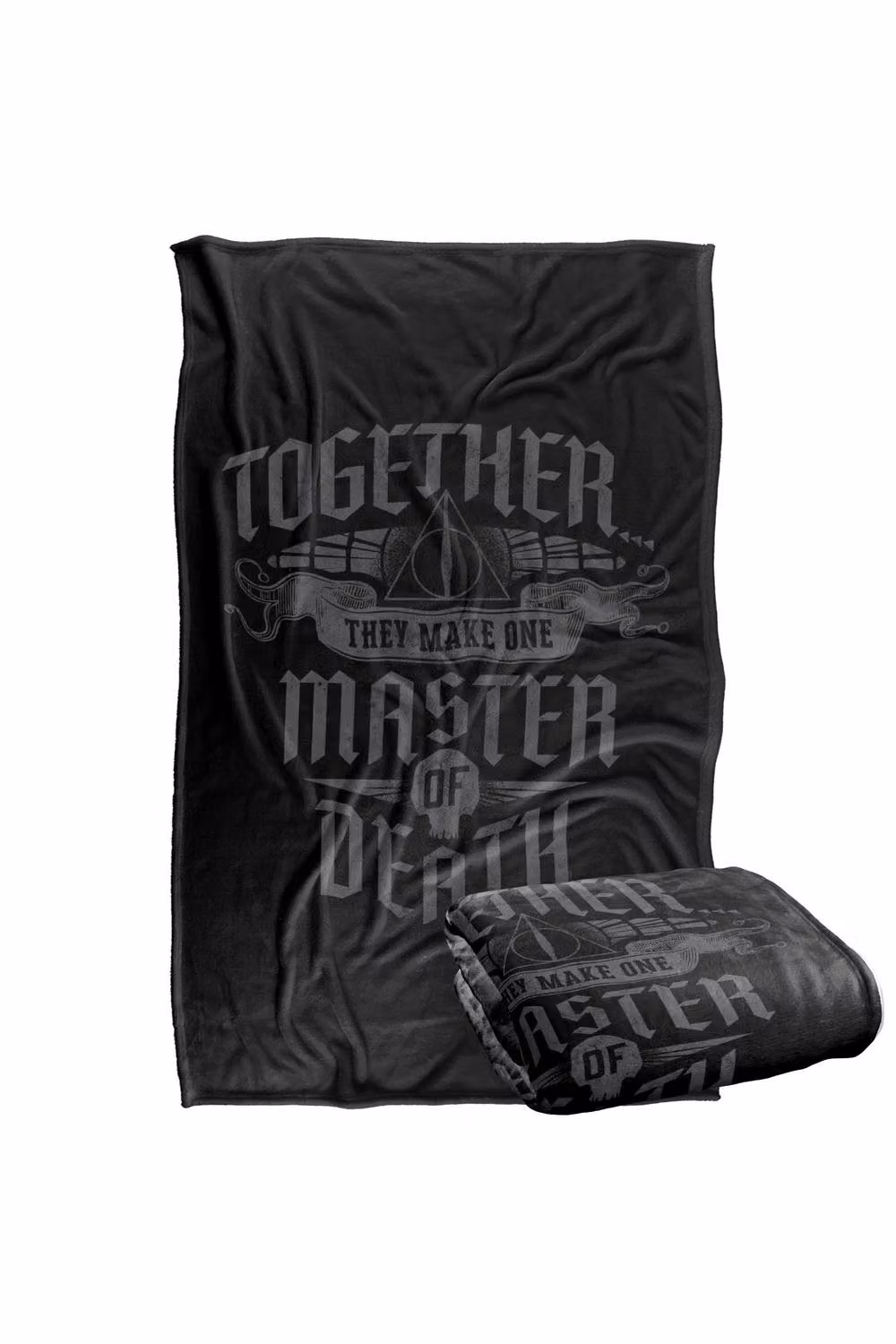 Warner Bros. Harry Potter Master of Death Super Soft Fleece Throw Blanket, Multicolour, W: 152.4 cm x L: 127 cm – 7