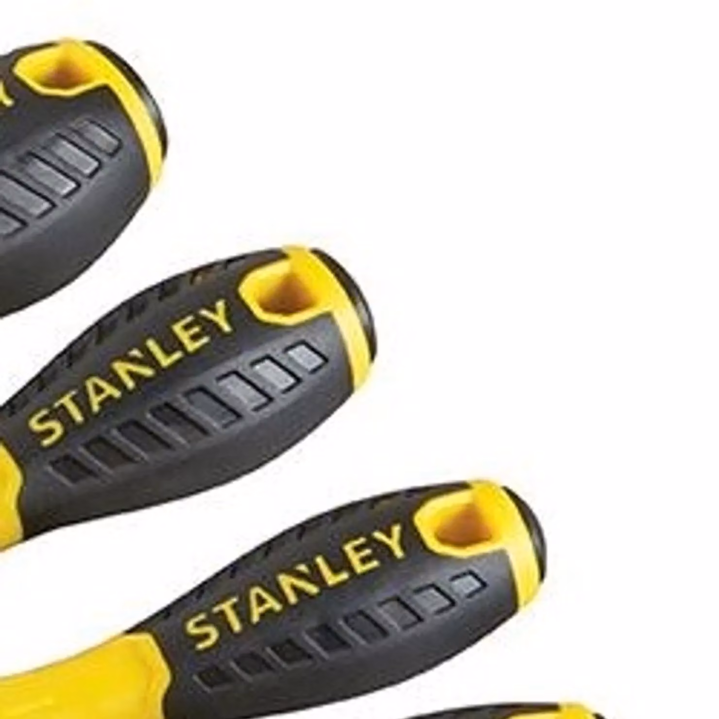 Stanley 10 Piece Essential Manual Screwdriver Set in Yellow and Multicolour – 2