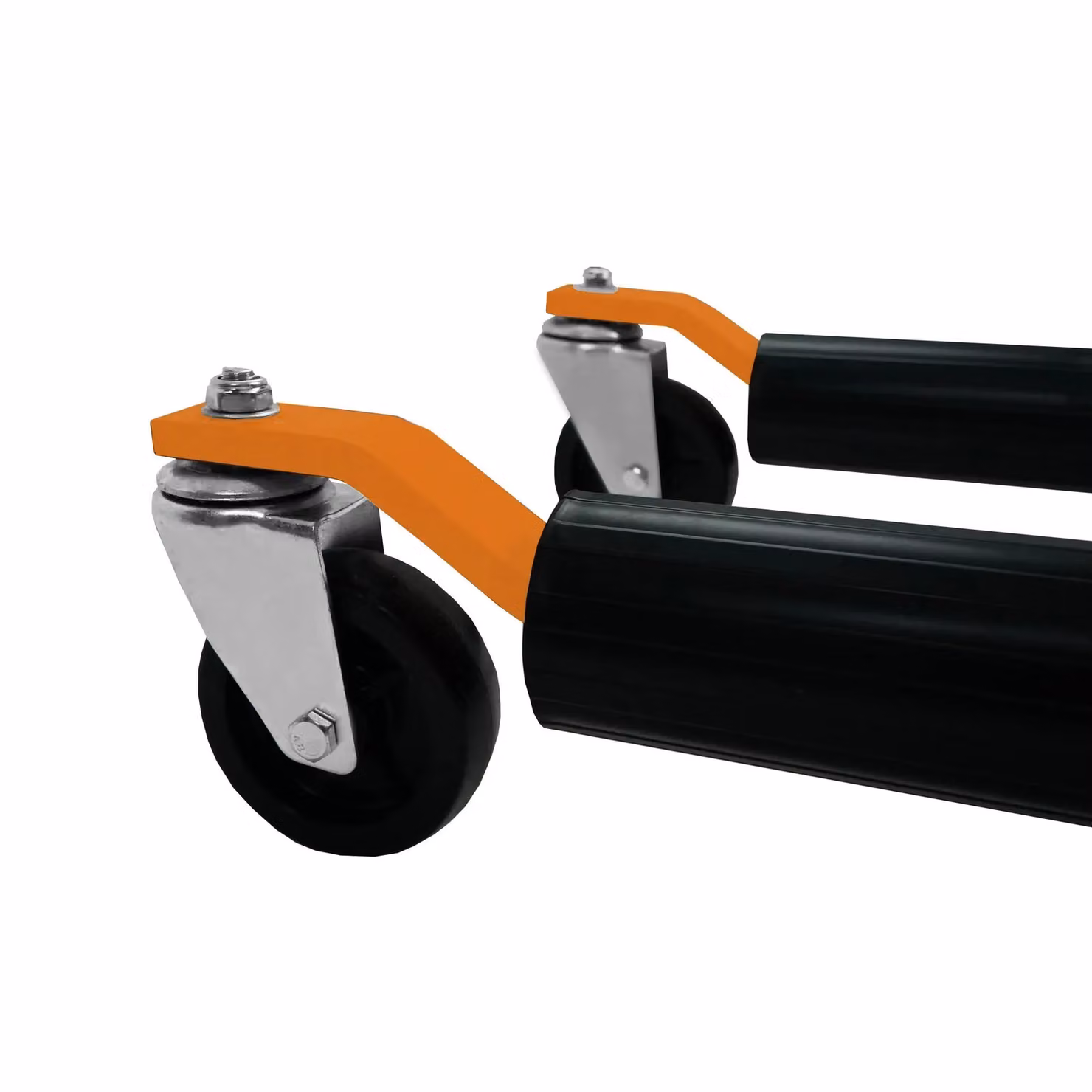 Monstershop Pair of Orange Hydraulic Positioning Skates in Steel – 5