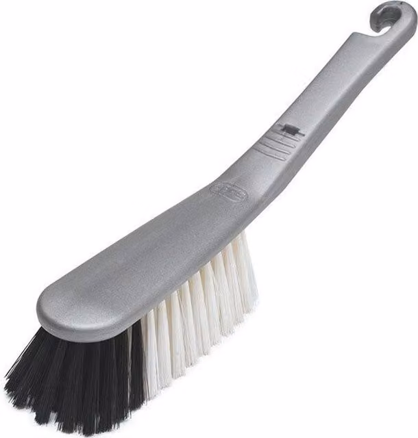 Addis Stiff Hand Brush in Silver and Multicolour