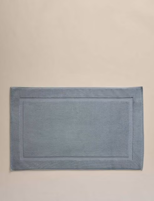 M&S Luxury Egyptian Cotton Seafoam Bath Mat