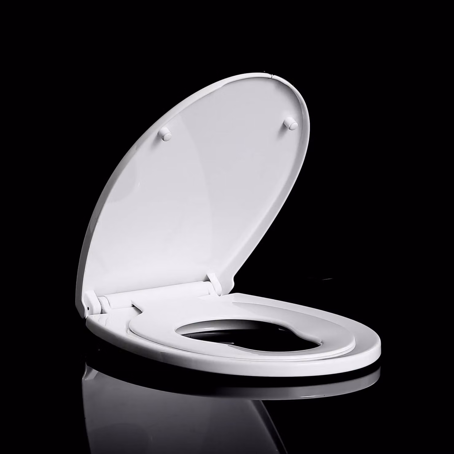 Smartbies 2-in-1 Family Toilet Seat with Soft Close Function in White – 3