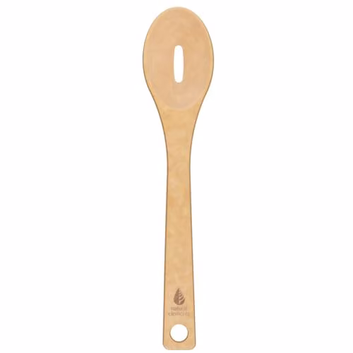 Natural Elements Brown Wood Fibre Slotted Spoon Skimmer