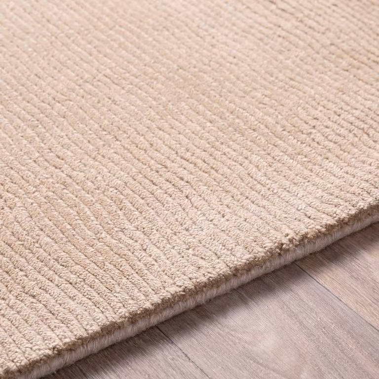 Livabliss Mystique Hand Loomed Modern Wool Rug in Green, Blue and Beige, W: 150 cm, D: 240 cm