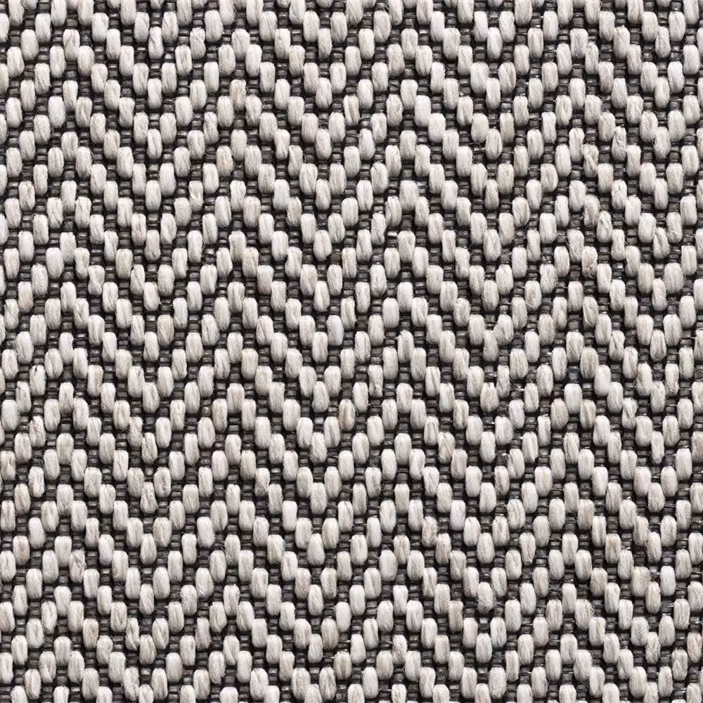 RainbowHome Herringbone Java Stair Runner with 100% Cotton Wine Border in Beige – 3