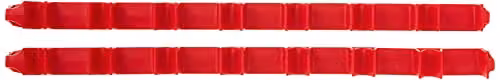 Ernst Manufacturing 14-Tool No-Slip Low-Profile Screwdriver Rail Set, Red – 2