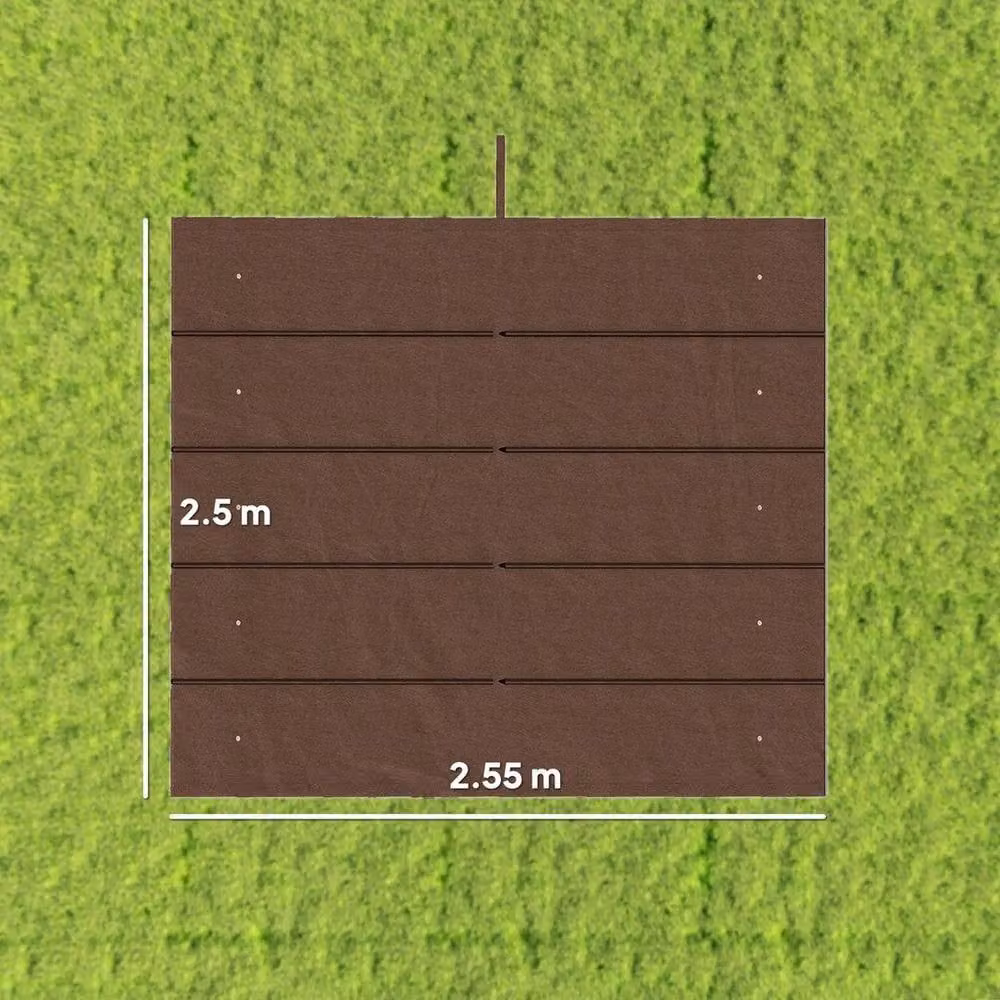 NESTLUNE Brown Pergola Cover Replacement – 1