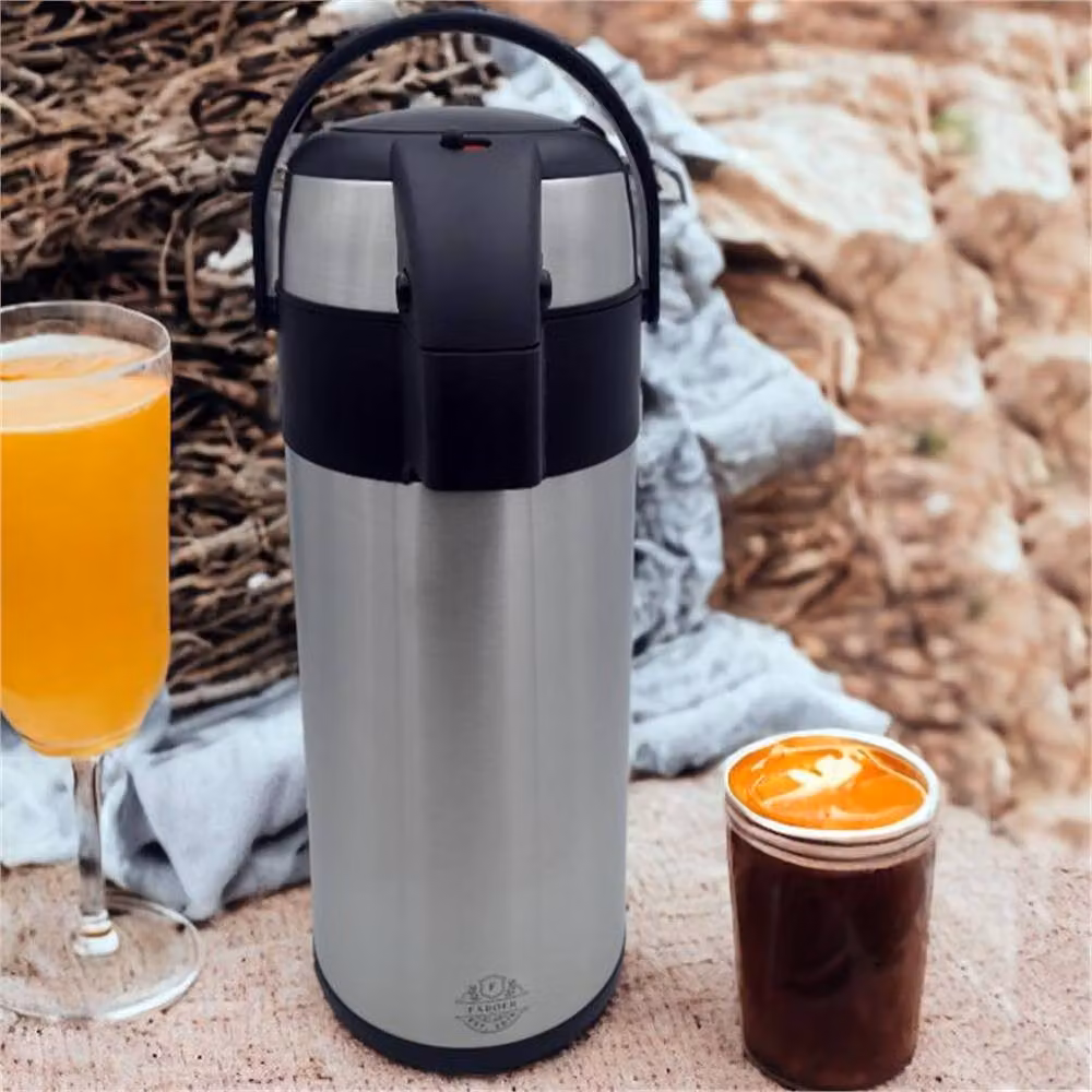 Faboer Silver Stainless Steel Airpot – 3