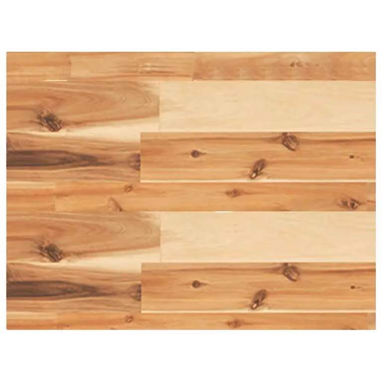 Berkfield Home Oil Finished Solid Wood Acacia Floating Shelf in Brown W/D/H: 40 x 30 x 4 cm