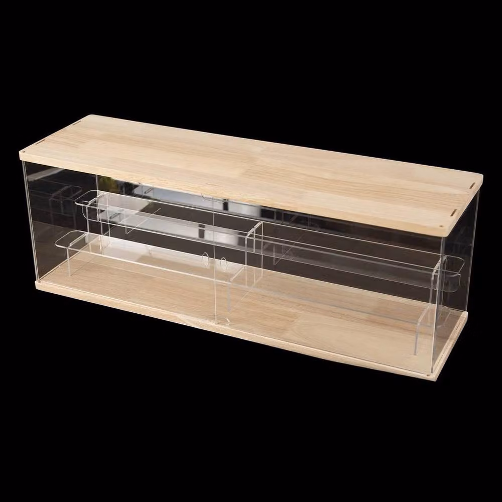 FORGEVIO Blind Box Display Organizer in Beige, W/D/H: 12.5 x 60 x 19.5 cm – 2
