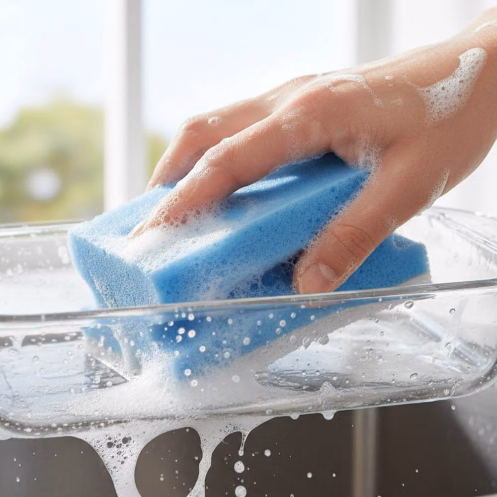 Bedsland DL Non-Scratch Handgrip Sponge Scourers, Blue, 8 Pack – 2
