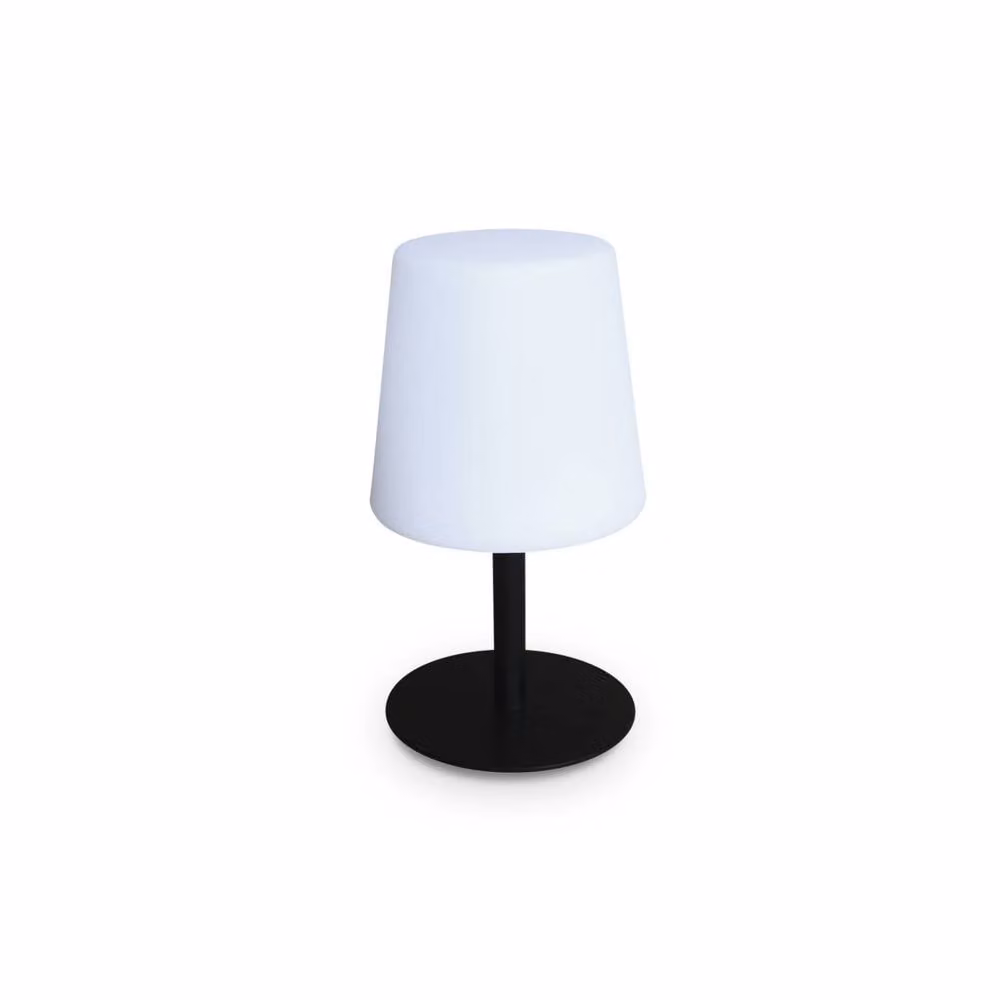 Sweek Black LED Indoor and Outdoor Rechargeable Table Lamp, 16 cm – 2