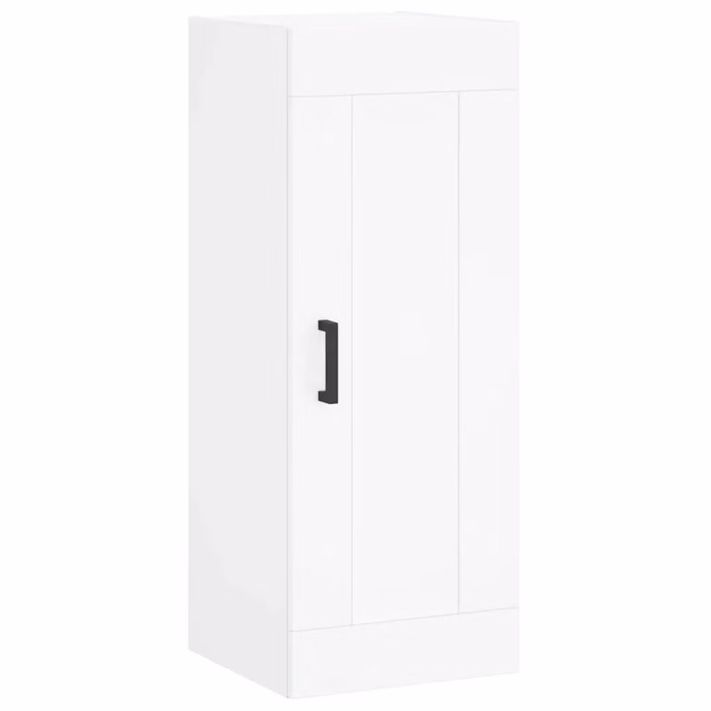 Berkfield Home Wall Mounted Cabinet in White, W/D/H: 34.5 x 34 x 90 cm – 2