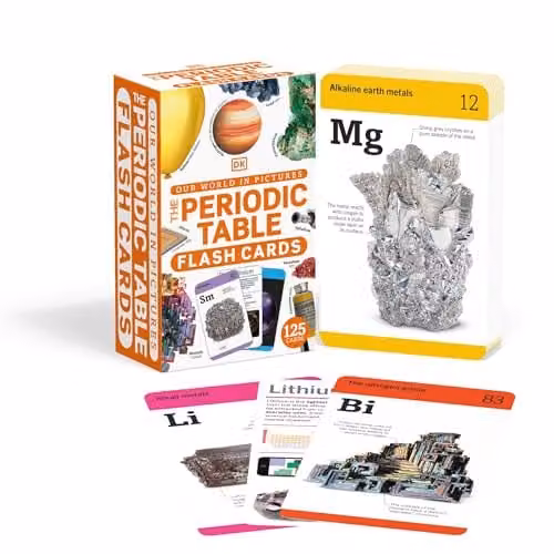 DK Our World in Pictures The Periodic Table Flash Cards, Multicolour Paper