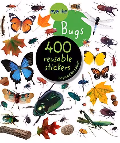 Eyelike Stickers: Bugs Multicolour Paper Stickers by Workman Publishing