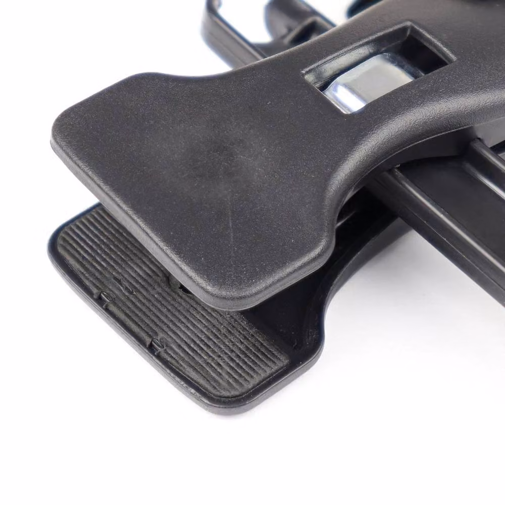 PAWNORA Black Plastic Trouser Clip Hangers with Bar, Pack of 30 – 3
