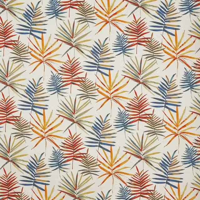 Prestigious Textiles Topanga Fabric Tango in Multicolour Floral Cotton