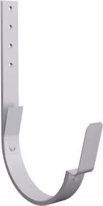 Lindab Silver Metallic Steel Gutter Flex-Fit Rafter Angle Bracket 180mm