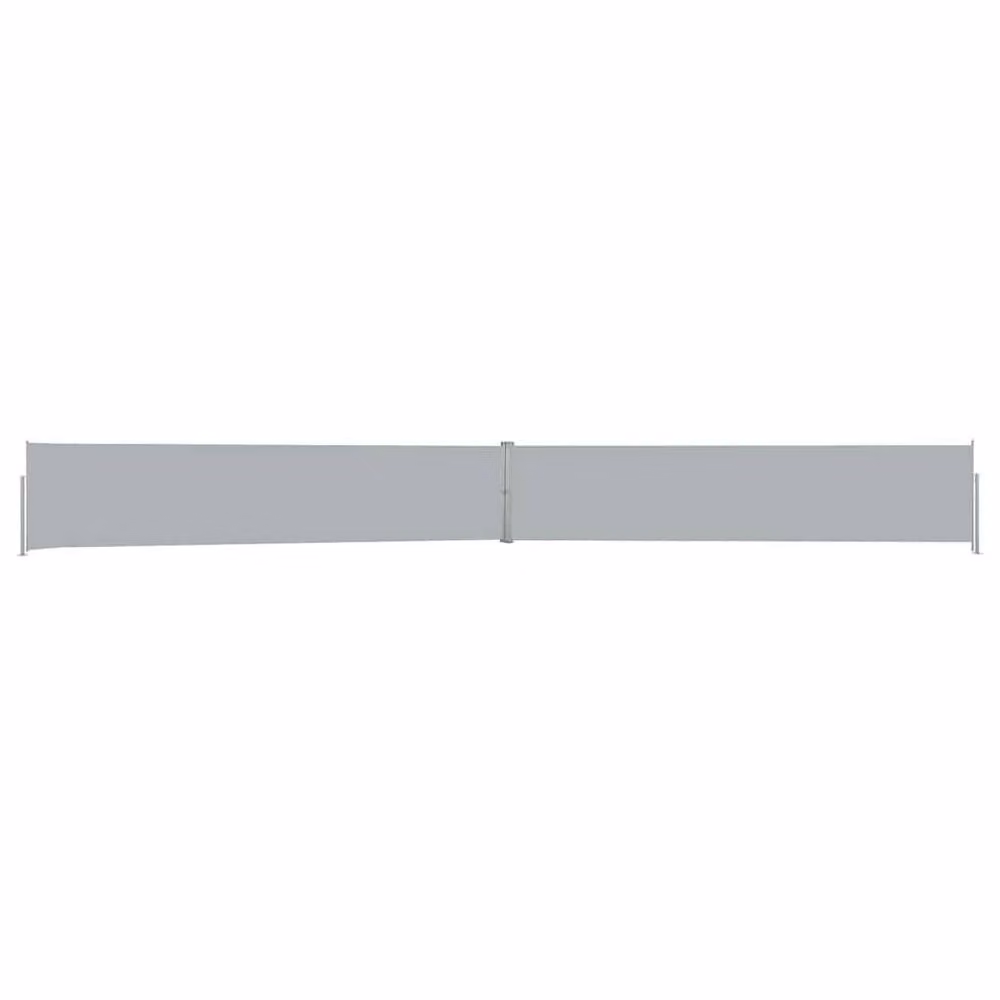 Berkfield Home Retractable Side Awning in Anthracite Grey, W/D/H: 1200 x 140 x 140 cm – 2