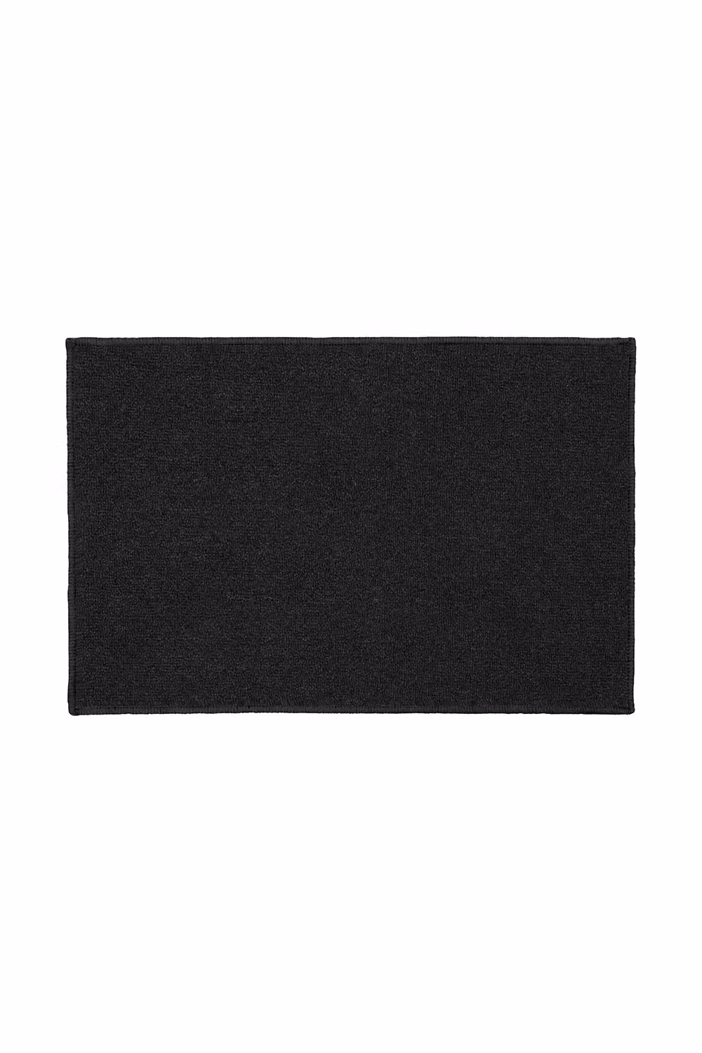 JVL Eden Machine Washable Latex Backed Doormat, Black, W: 40 cm, D: 60 cm – 2