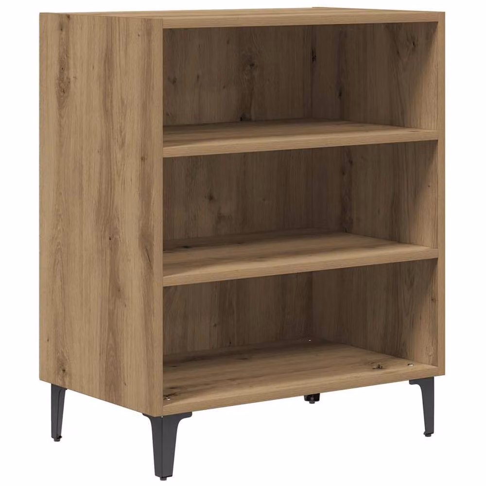 Berkfield Home Artisan Oak Sideboard in Brown, W/D/H: 57 x 35 x 75 cm – 3